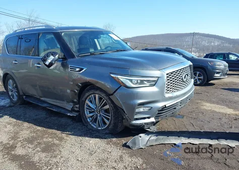 2018 Infiniti Qx80 из США, поврежденный, VIN JN8AZ2NE4J9193894